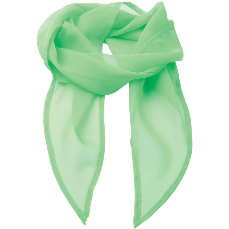 Premier Womens Ladies Chiffon Lightweight Business Corporate Scarf