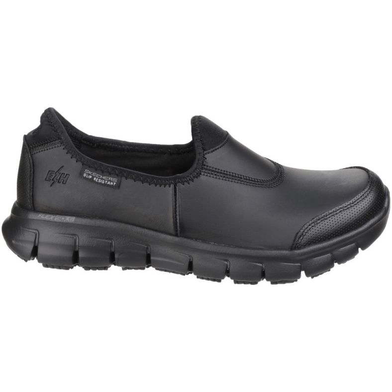 Skechers Womens/Ladies Sure Track Slip Resistant Slip on Work Safety Shoes
