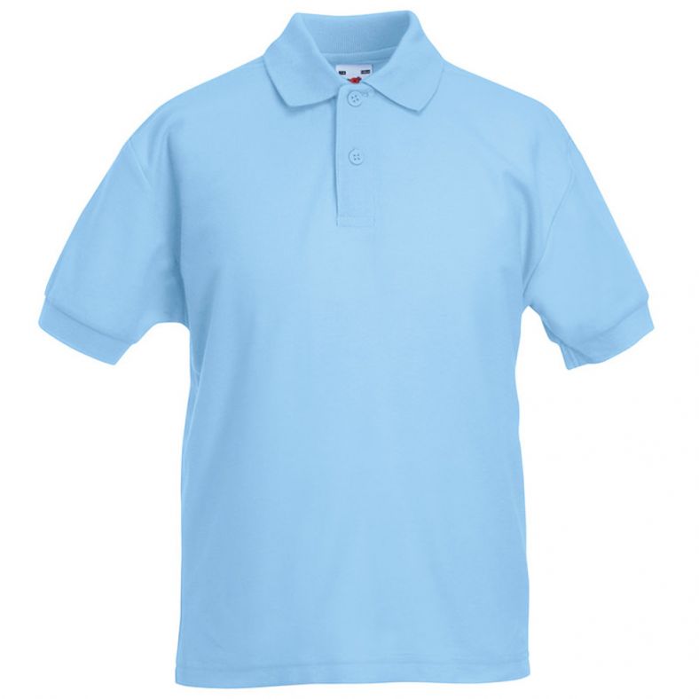 Kids FOTL Short Sleeve 65/35 Pique Polo T Shirt 