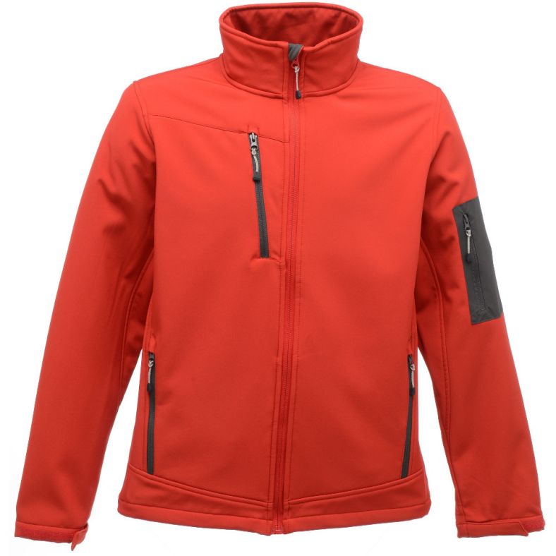 Regatta Mens Arcola Waterproof Breathable 3 Layer Soft Shell Jacket Brookes