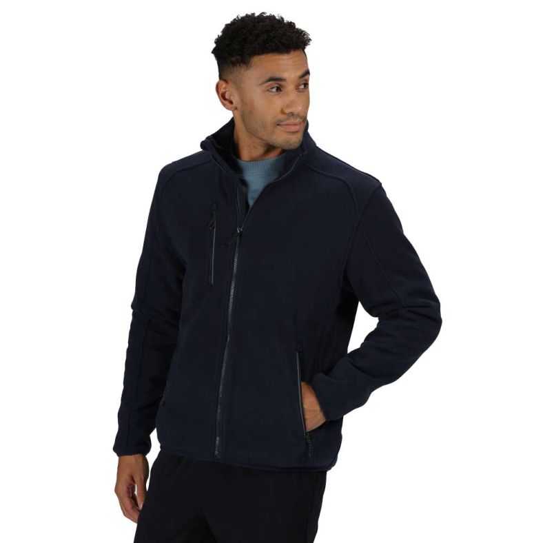 Regatta Mens Omicron III Fleece Waterproof Breathable Jacket | Brookes