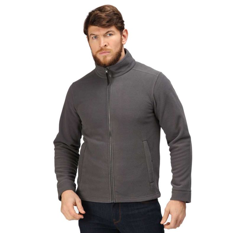 Regatta Mens Classic Full Zip Mediumweight Workwear Fleece Jacket | Brookes