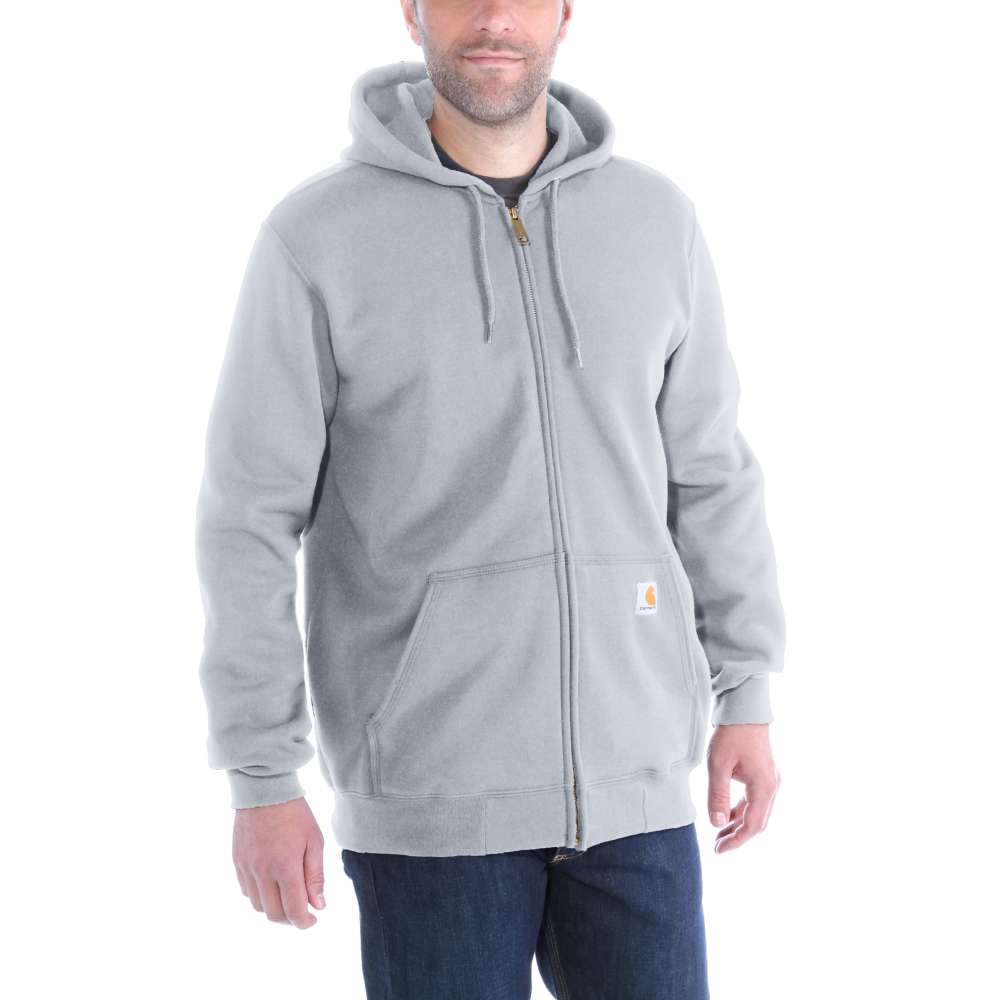 Carhartt Mens Zip Stretchable Reinforced Hooded Sweatshirt Top