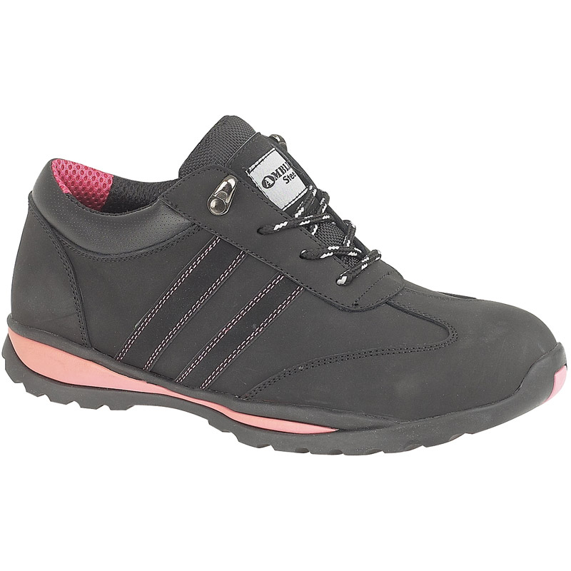 black work trainers ladies